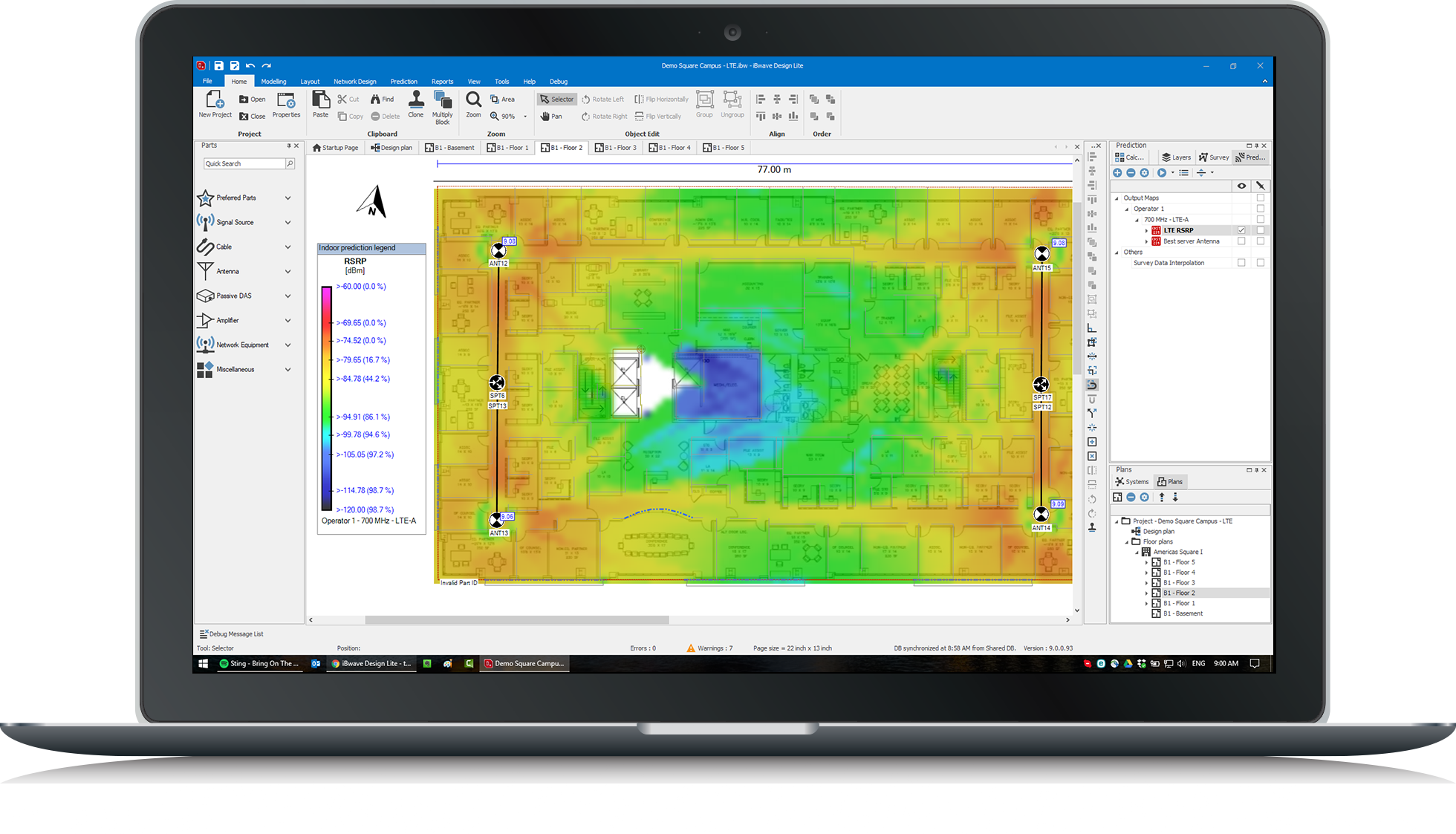 iBwave Public Safety - software for designing public safety networks